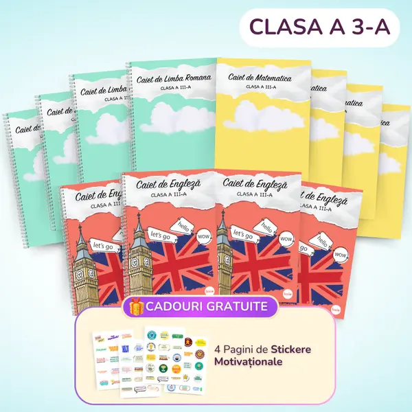 Pachet pentru elevii ambițioși: Clasa a III-a