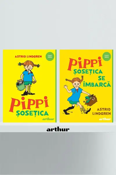 Pachet Pippi Șosețica (2 volume) - Astrid Lindgren