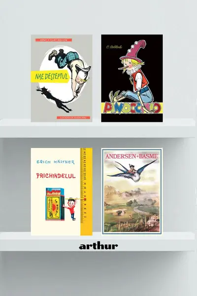 Pachet povești retro cu năstrușnici (4 volume) - Erich Kästner, Hans Christi...