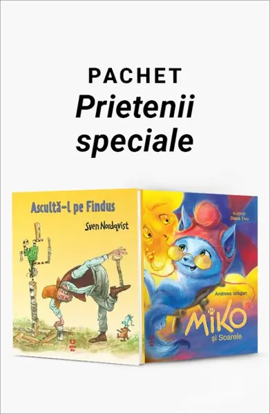Pachet Prietenii speciale. Ascultă-l pe Findus/Miko și soarele - Sven Nordqvist