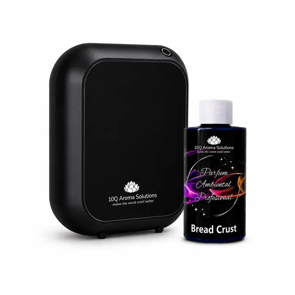 Pachet Promo: 10Q Aroma Eco Plus Negru + Rezerva Parfum Ambiental Profesional 100 g