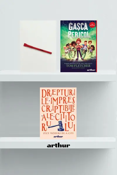 Pachet promo Red Adventure (Gașca Pericol, agendă și pix) - Tom Fletcher