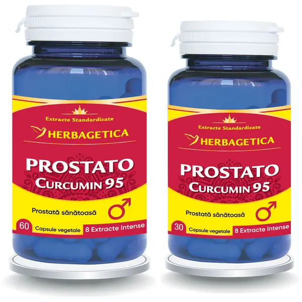 Pachet Prostato Curcumin 95 60cps+30cps