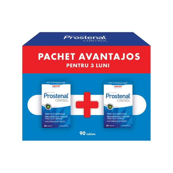 Pachet Prostenal Control, 60 + 30 tablete, Walmark
