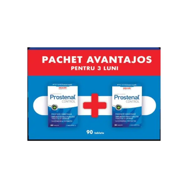 Pachet Prostenal Control X | 60 + 30 tablete, Walmark | 60 + 30 tablete