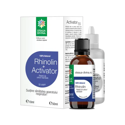Pachet Rhinolin 10ml + Activator 50ml, Steaua Divina