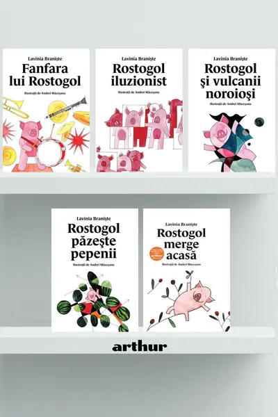 Pachet Rostogol (... merge acasă,... păzește pepenii,... și vulcanii noroioși, ... iluzionist, Fanfara..)