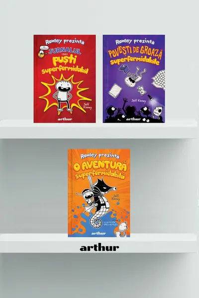 Pachet Rowley Jefferson - Jeff Kinney