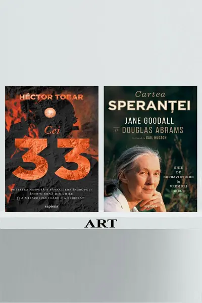 Pachet Sapiens (Cartea speranței, Cei 33) - Jane Goodall, Douglas Abram...