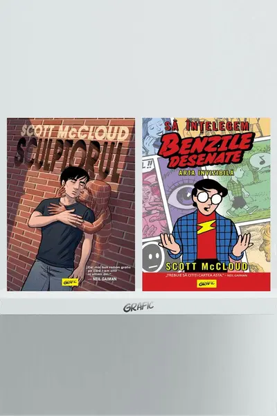 Pachet Scott McCloud (Sculptorul, Să înțelegem benzile desenate) - Scott McCloud