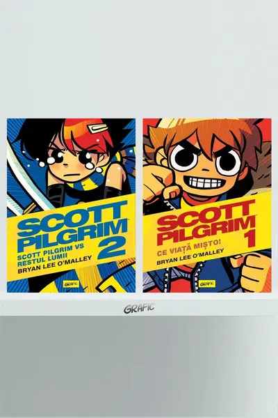 Pachet Scott Pilgrim 2 volume - Bryan Lee O'malley