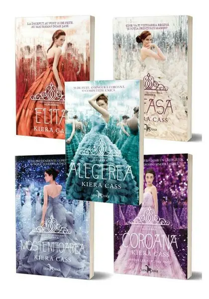 Pachet Seria Alegerea , Kiera Cass. Set 5 volume