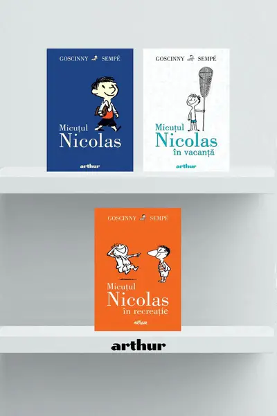 Pachet seria Micuțul Nicolas (primele 3 volume)