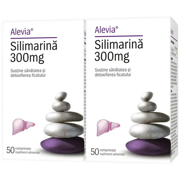 Pachet Silimarina 300mg 50cpr + 50cpr