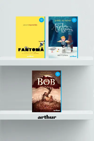 Pachet Smart 3 volume ( Fantomă, Angelino Brown, Bob) - Jason Reynolds, David Almon...