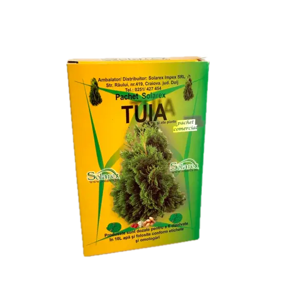 Pachet Solarex pentru tuia si alte plante ornamentale pentru 10L apa - Default Title