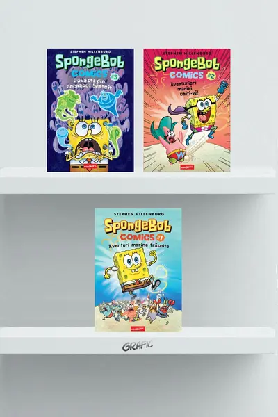 Pachet SpongeBob Comics 3 volume - Stephen Hillenburg
