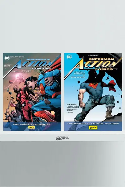 Pachet Superman Action Comics (2 volume) - Grant Morrison, Rags Morales