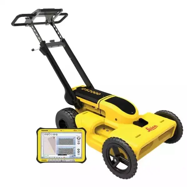 Pachet Surveyor - Scanner de detectie utilitati subterane / Georadar (GPR), Leica DS2000 + tableta CT1000 + suport antena GNSS