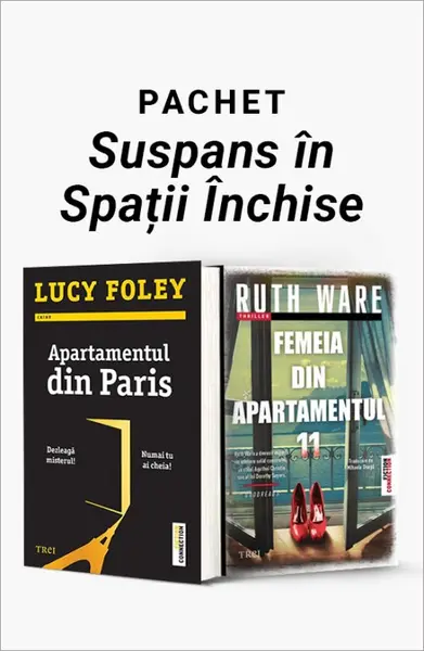 Pachet Suspans în Spații Închise. Apartamentul din Paris/Femeia din apartamentul 11 - Lucy Foley