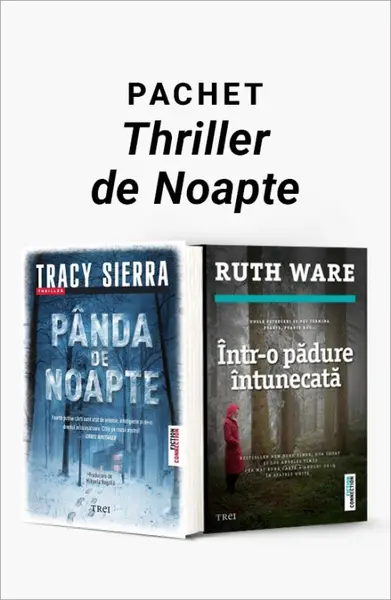 Pachet Thriller de Noapte. Pânda de noapte/Într-o pădure întunecată - Tracy Sierra