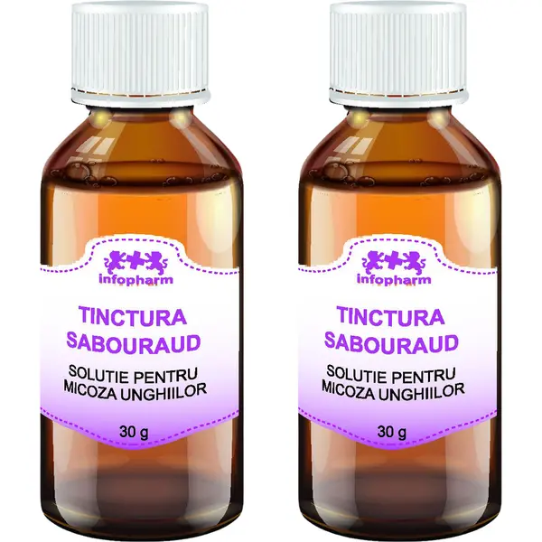 Pachet Tinctura Sabouraud Contra Micozei 30g + 30g