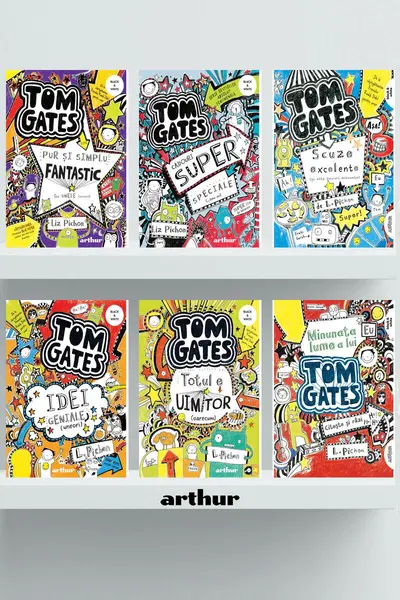 Pachet Tom Gates (volumele 1-6) - Liz Pichon