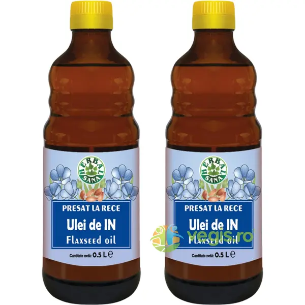 Pachet Ulei din Seminte de In 500ml+500ml