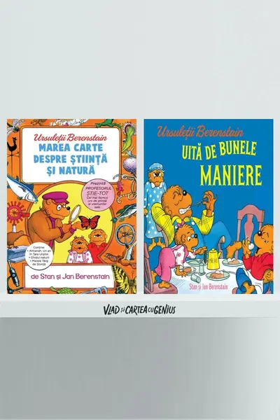 Pachet Ursuleții Berenstain (bunele mariere, știință și natură) - Stan și Jan Berenstain