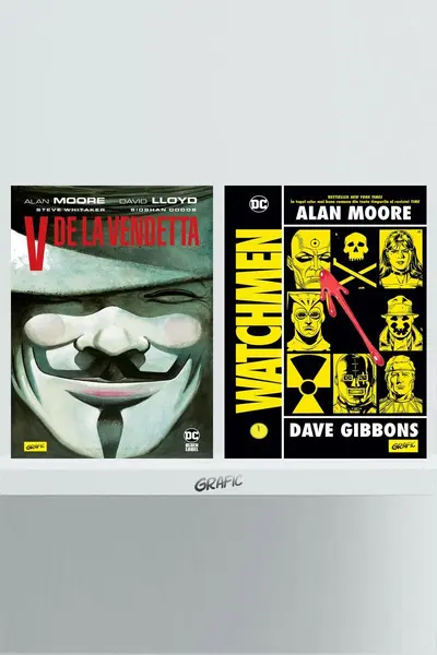 Pachet „V de la Vendetta” + „Watchmen” - Alan Moore