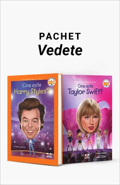 Pachet Vedete. Cine este Harry Styles?/Cine este Taylor Swift? - Kirsten Anderson