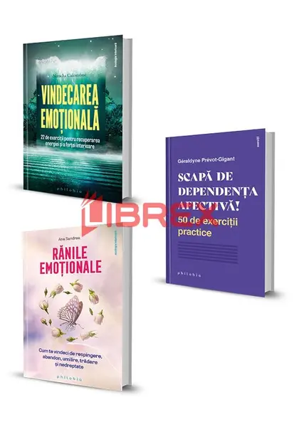 Pachet Vindecare emotionala. Set 3 carti