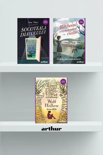 Pachet Violet History Război (Războiul care mi-a salvat viața, Socoteala diavolului, Wolf Hollow) - Kimberly Brubaker Bradley, ...
