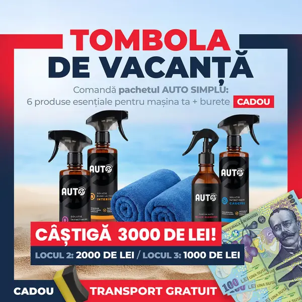Pachetul Auto Simplu - 6 Produse Esențiale la Preț Corect