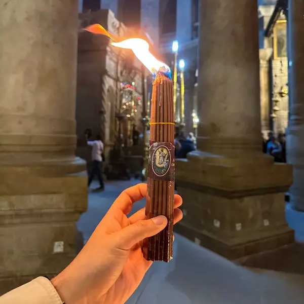 Pachetul celor 33 de Lumânări ale lui Iisus Hristos de la Biserica Sfântul Mormânt din Ierusalim - Nu