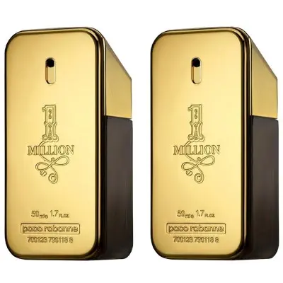 Paco Rabanne – 1 Million Eau De Toilette 50ml + Eau De Toilette 50ml