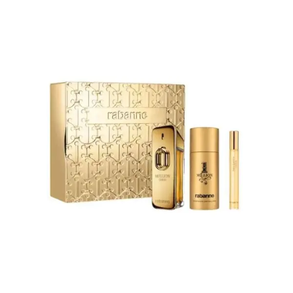 Paco Rabanne Million Gold Set cadou pentru bărbați Volum GB12 Honey Soy