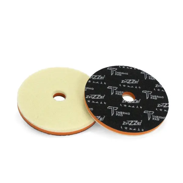 Pad abraziv din lana pentru orbitala Zvizzer Thermo Velour Wool, taler 150mm