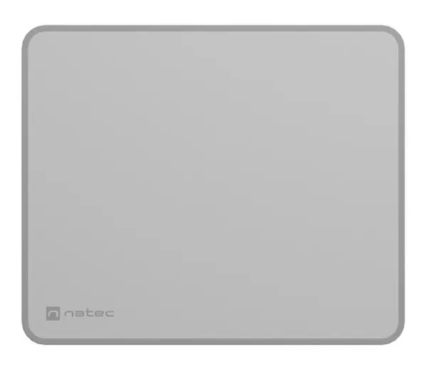 Pad de mouse Natec - Colors, 30 x 25 cm, moale, gri