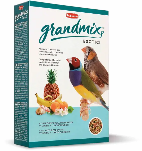 PADOVAN GrandMix Exotice, Hrană pentru păsări exotice 400g