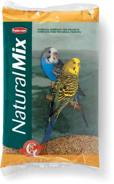 PADOVAN Natural Mix, Hrană pentru peruşi 1kg