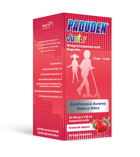 Paduden Junior suspensie orala 40mg/ml, 100ml, Terapia