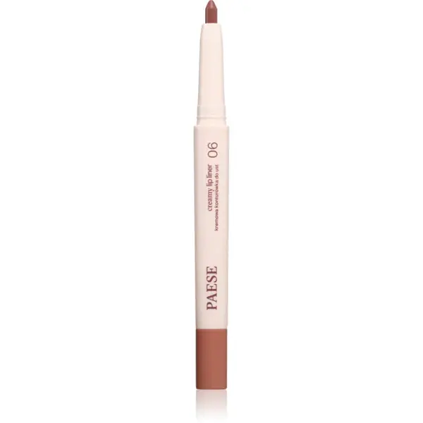 Paese Creamy Lip Liner dermatograf cremos pentru buze culoare 06 crown brown 0.6 g