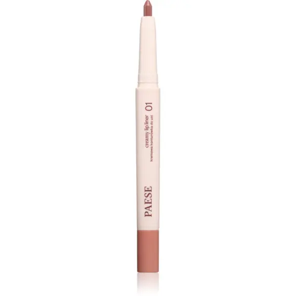 Paese Creamy Lip Liner dermatograf cremos pentru buze culoare 01 cute nude 0.6 g