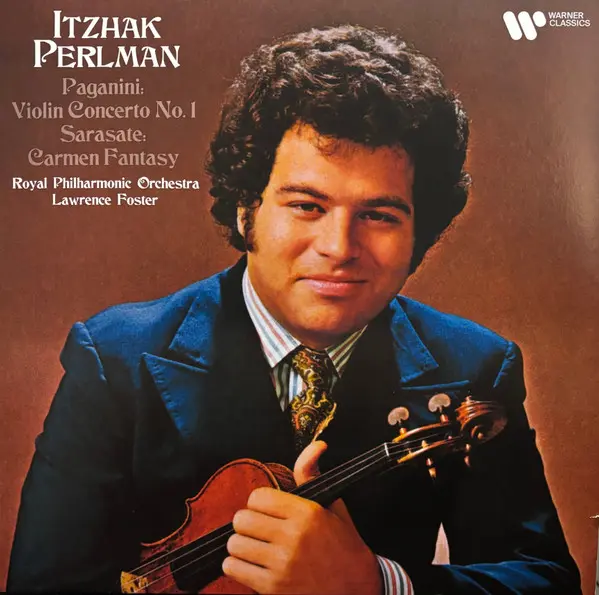 Paganini: Violin Concerto No 1 / Sarasate: Carmen Fantasy | Itzhak Perlman, Royal Philharmonic Orchestra, Lawrence Foster