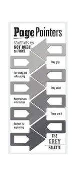 Page Pointers Page Markers- Grey/***