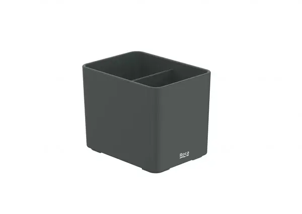 Pahar baie Roca Ona A817672C70, pe blat, 105 x 84 mm, plastic, mat, Verde