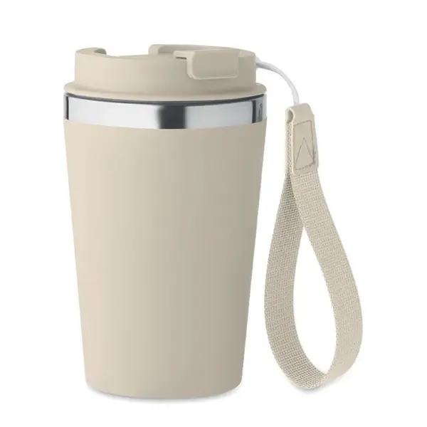 Pahar cu perete dublu din inox si PP 350 ml Pahar cu perete dublu 350 ml