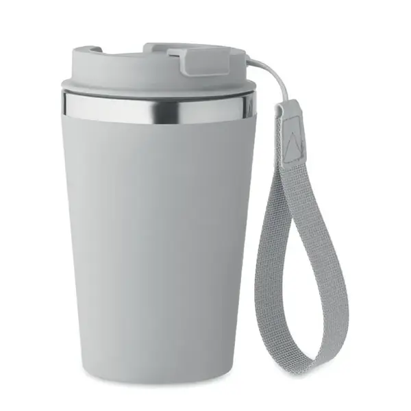 Pahar cu perete dublu din inox si PP 350 ml Pahar cu perete dublu 350 ml
