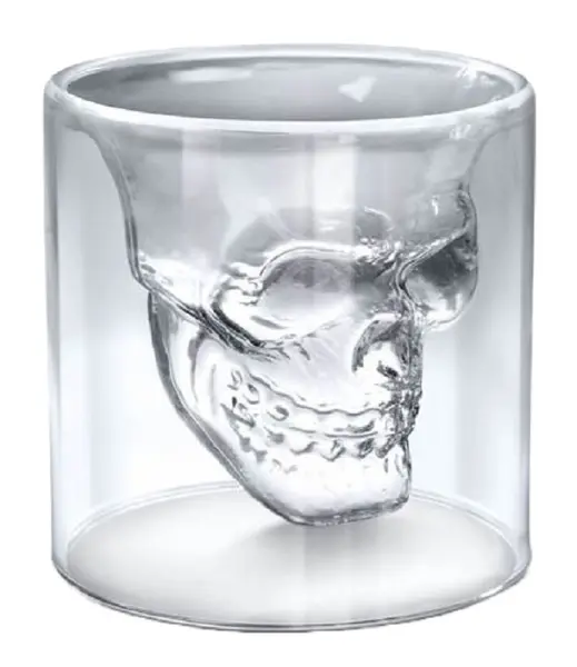 Pahar de shot Mikamax - Skull, 60 ml